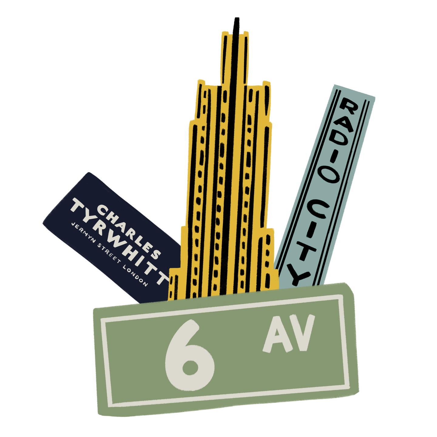 Illustration of new york