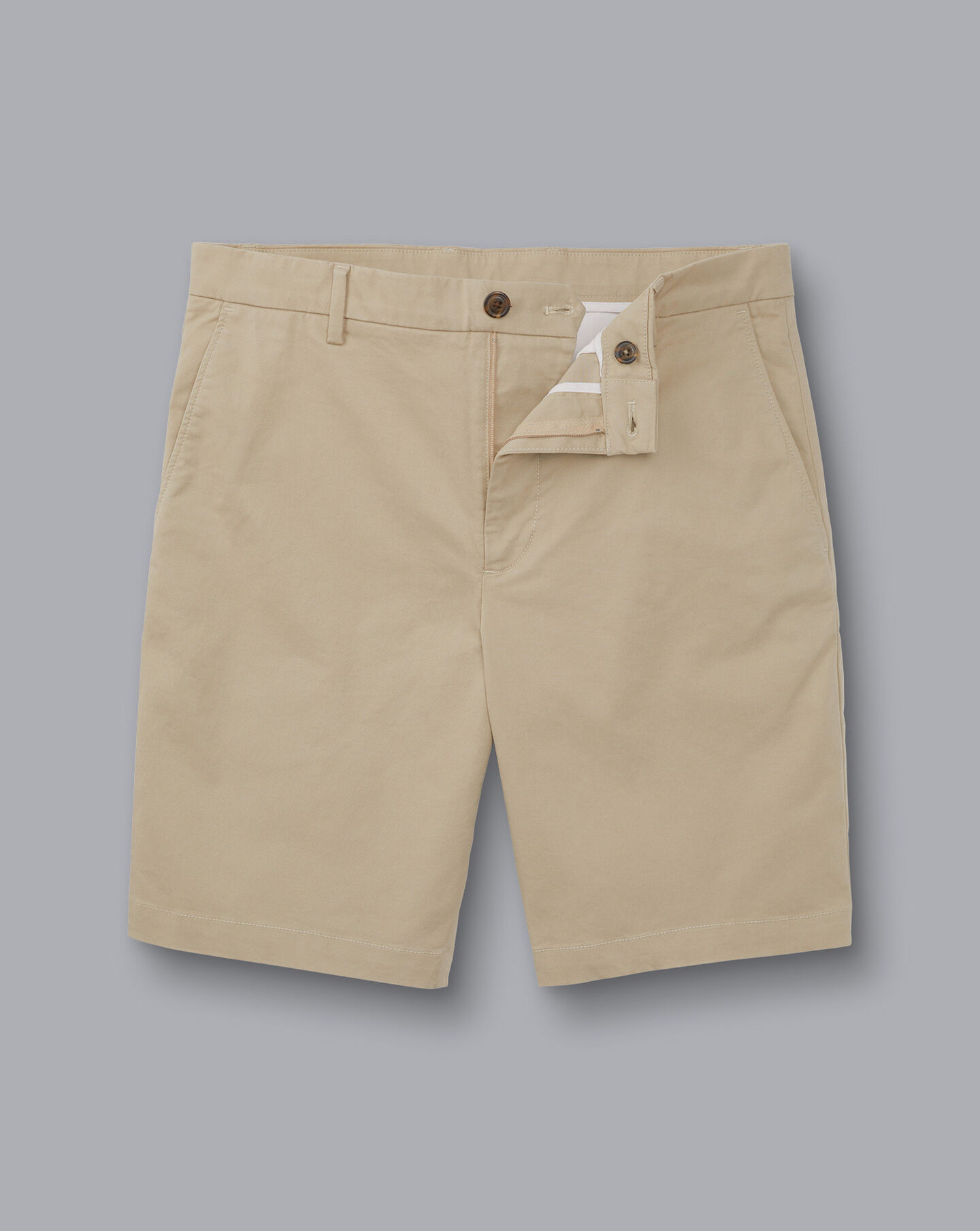 Cotton Shorts - Oatmeal