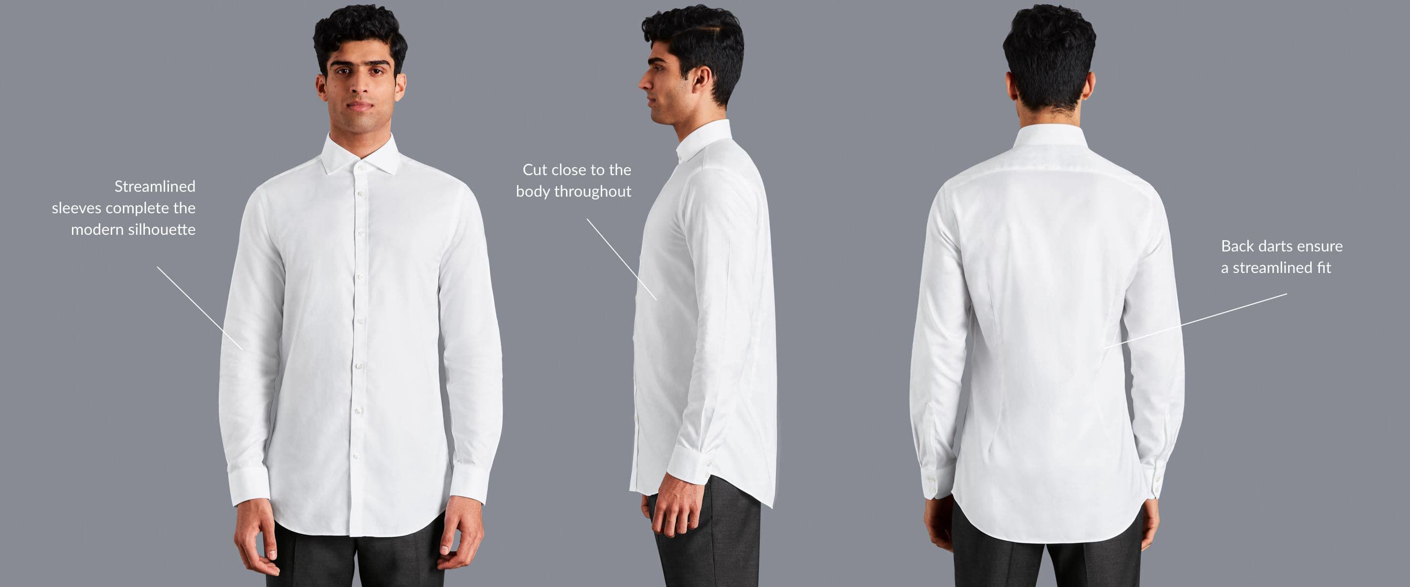 super slim fit dress shirt