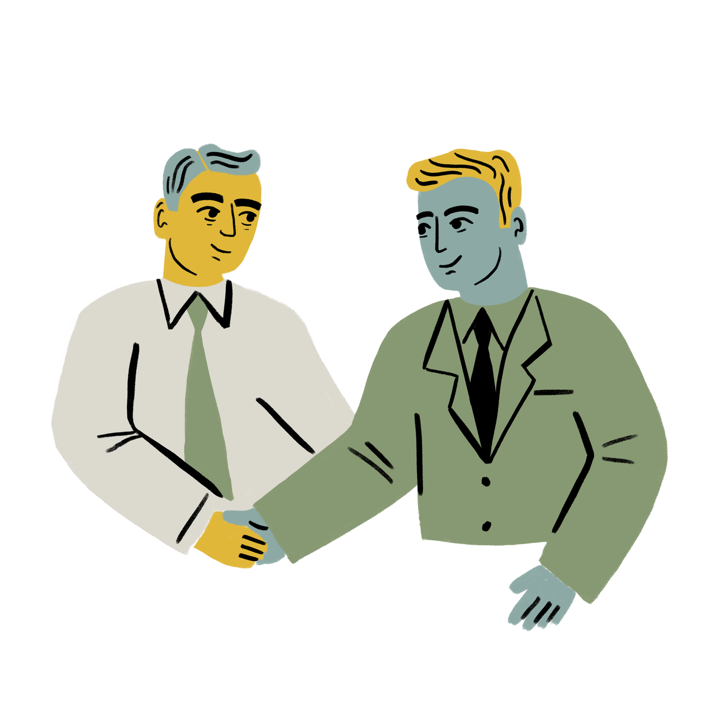 Illustration of employee