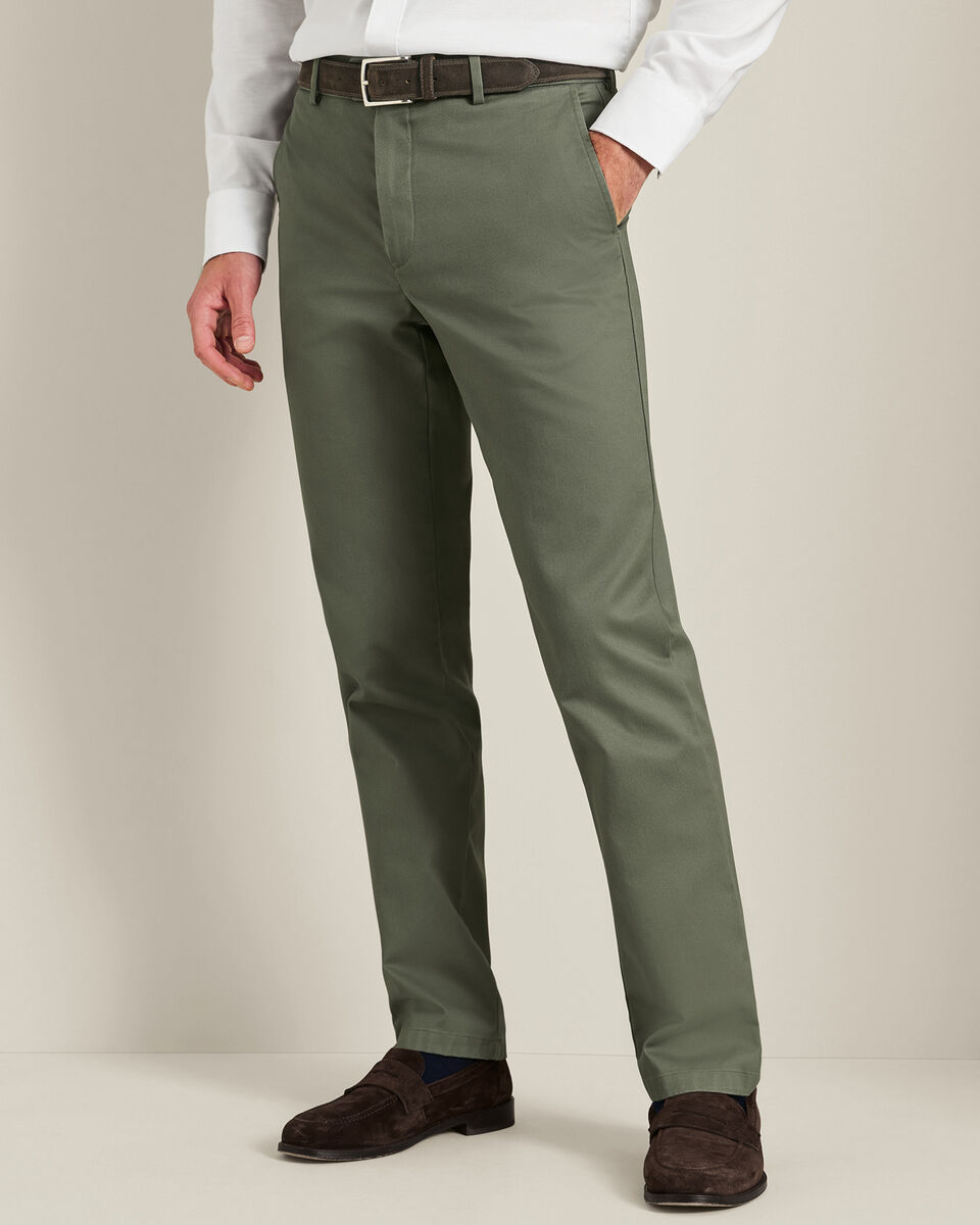 Chino Ultimate sans repassage - Vert sauge
