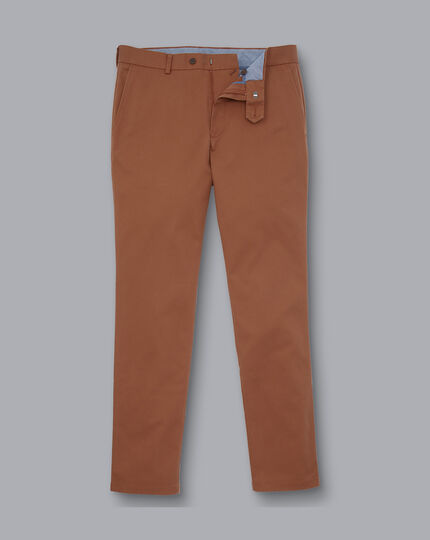 Ultimate Non-Iron Chinos - Toffee