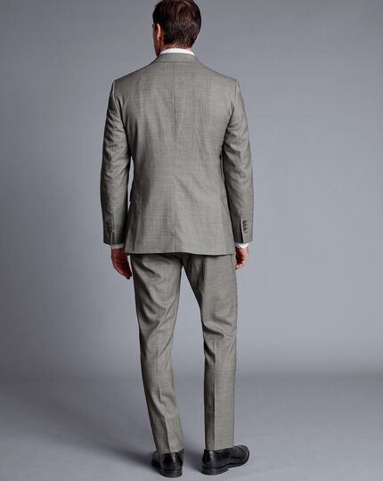 Sharkskin Suit - Light Grey