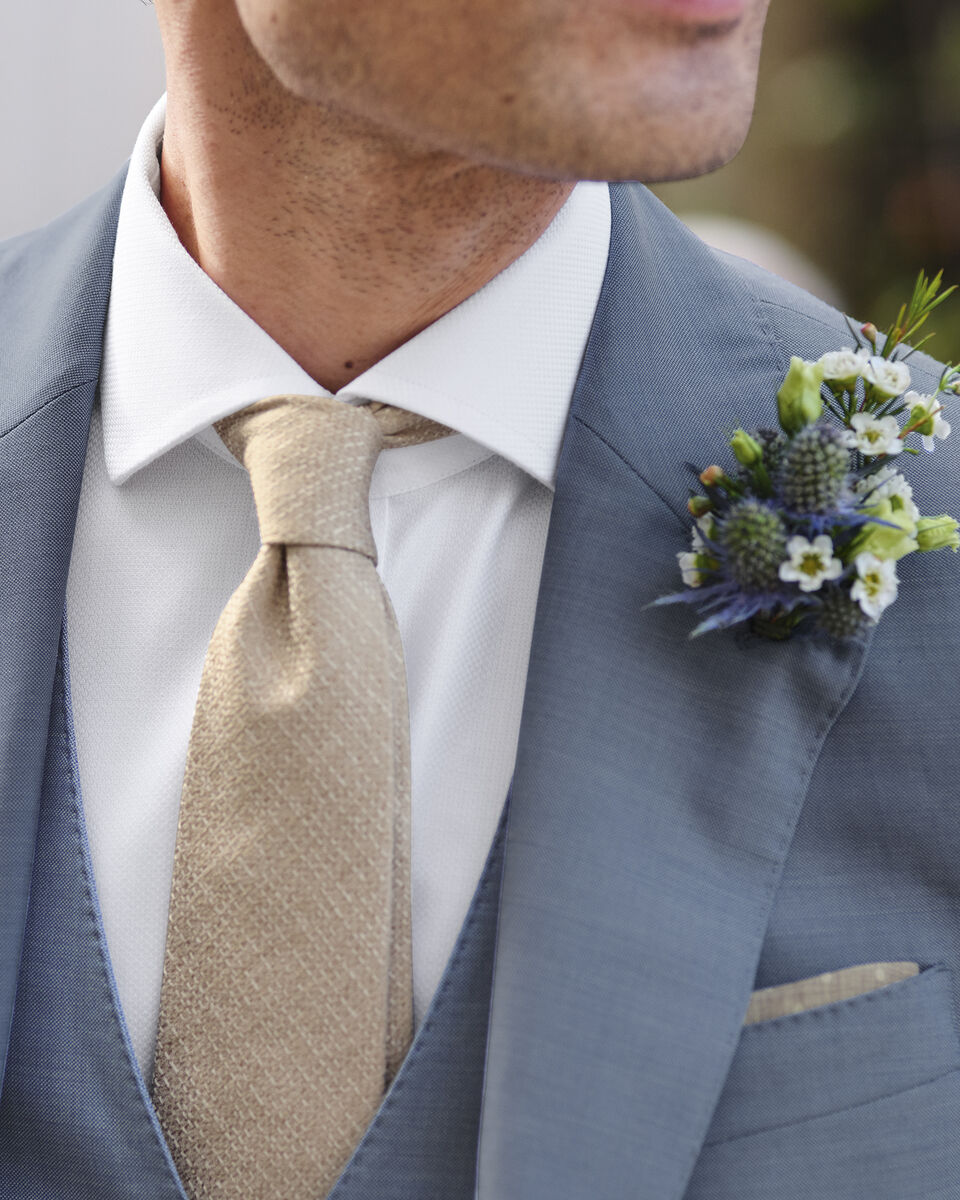 wool silk blend tie