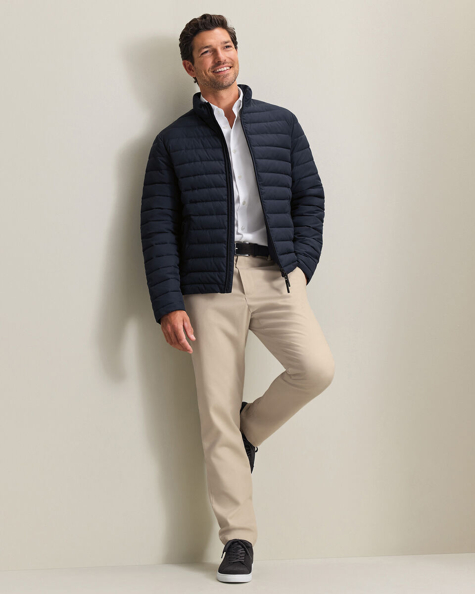 Lightweight Quilted Jacket - Navy
