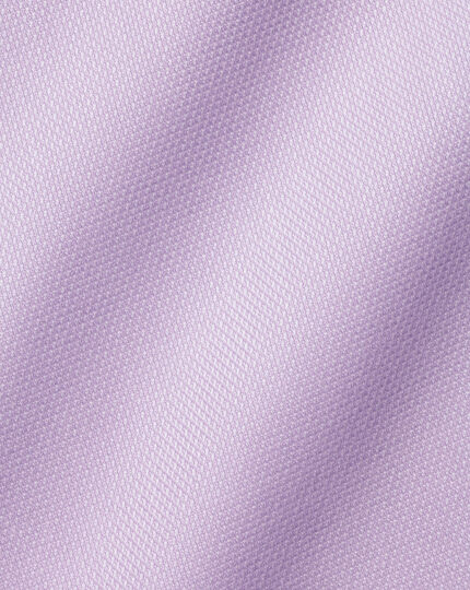 Cutaway Collar Non-Iron Regent Weave Shirt - Lilac Purple