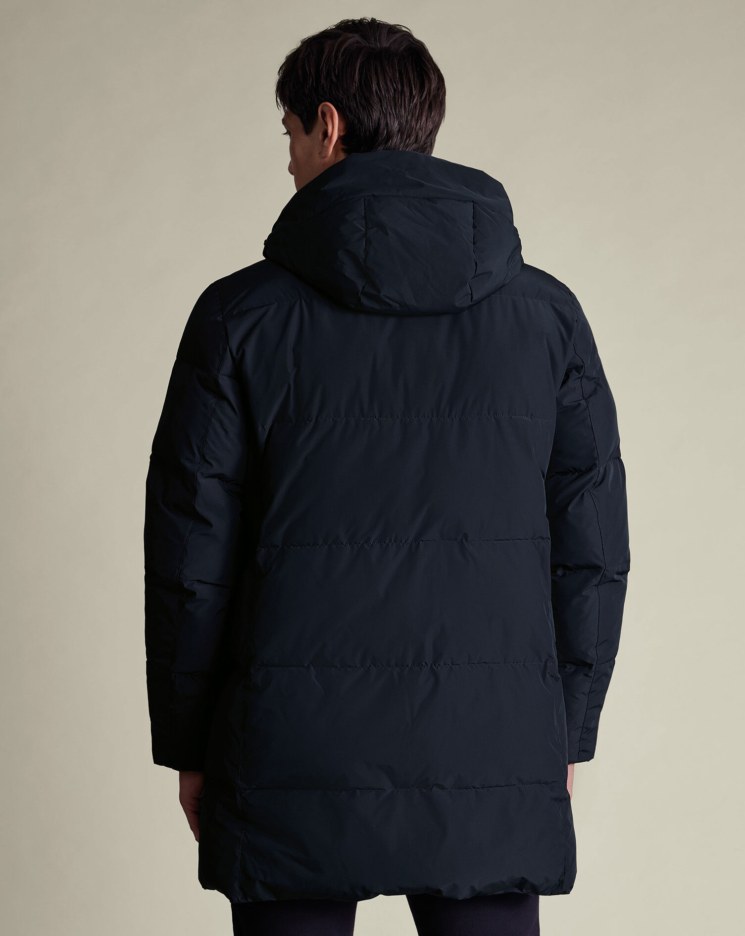 Puffer Coat - Navy
