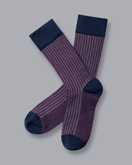 Tonal Socks - Purple