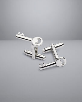Key Cufflinks - Silver