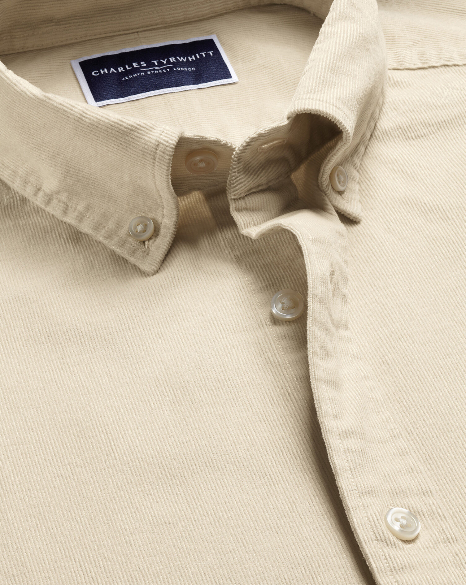 Chemise Oxford sans repassage - Blanc | Charles Tyrwhitt