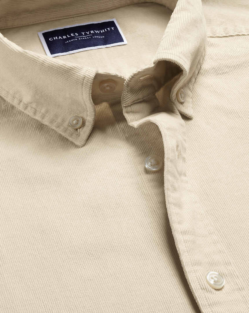 Chemise Oxford sans repassage - Blanc | Charles Tyrwhitt Chemise Oxford sans repassage - Blanc | Charles Tyrwhitt
