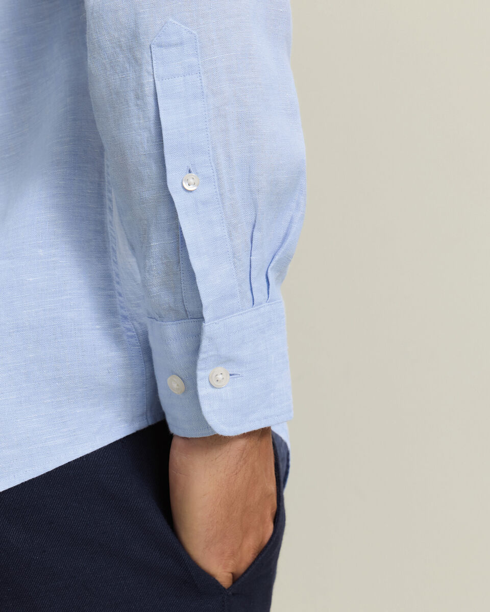 Chemise en pur lin &ndash; Bleu ciel
