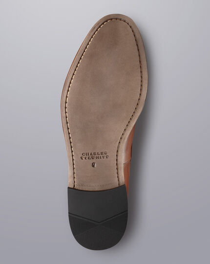 Leather Tassel Loafers - Walnut Brown