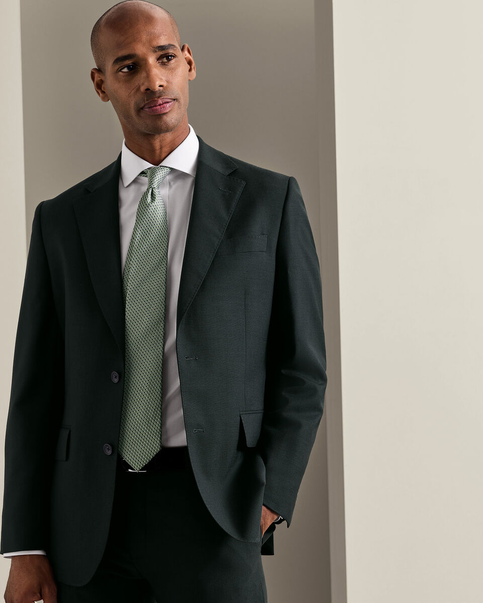 Ultimate Performance Suit Jacket - Forest Green