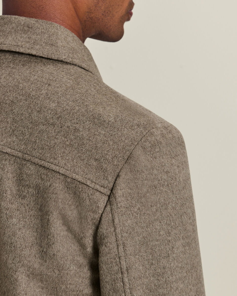 Gr&egrave;ge Veste Harrington en laine