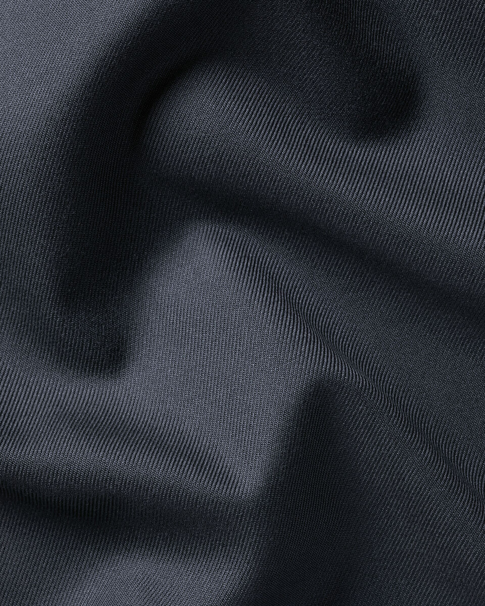 Non-Iron Twill Shirt - Charcoal Grey