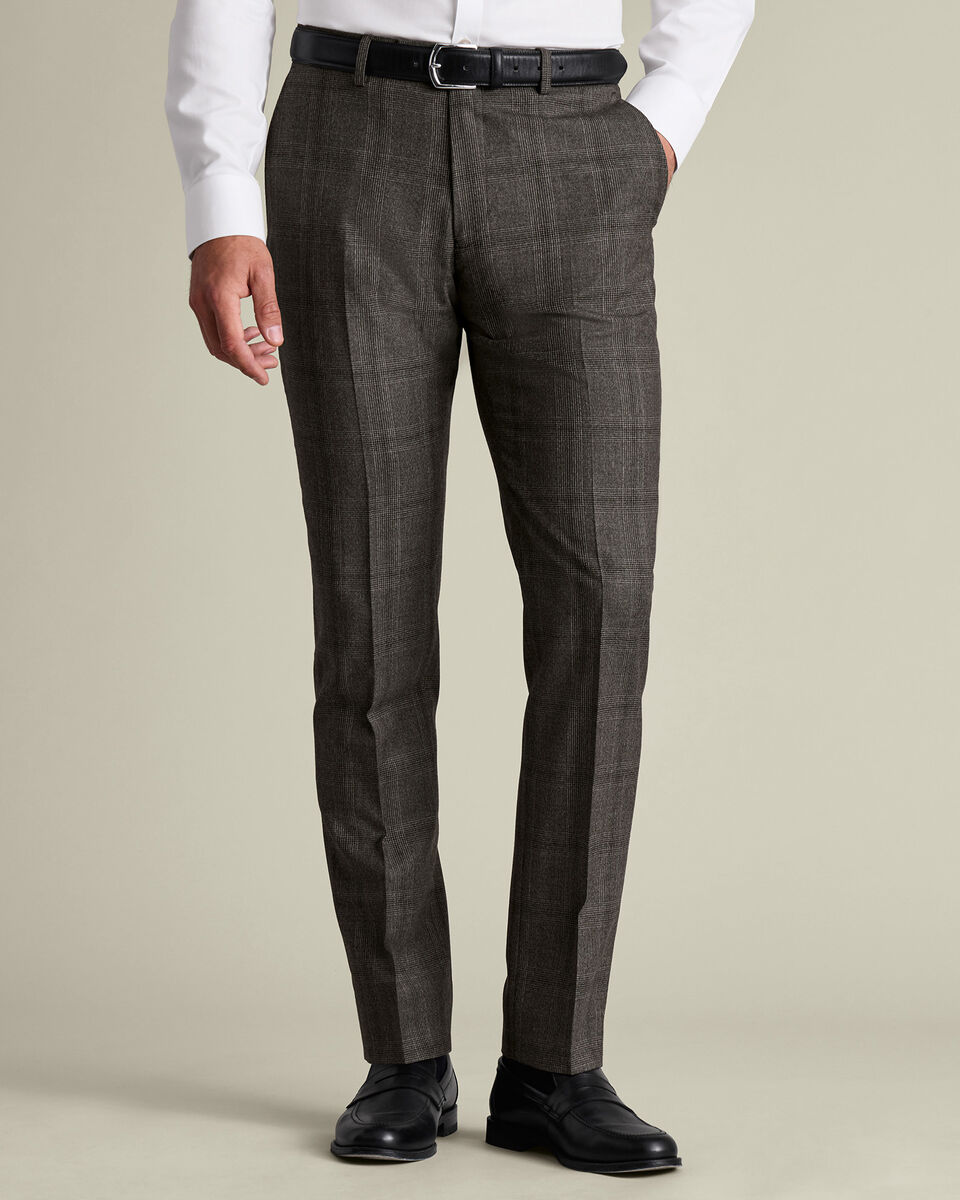 Ultimate Performance Check Suit - Mocha