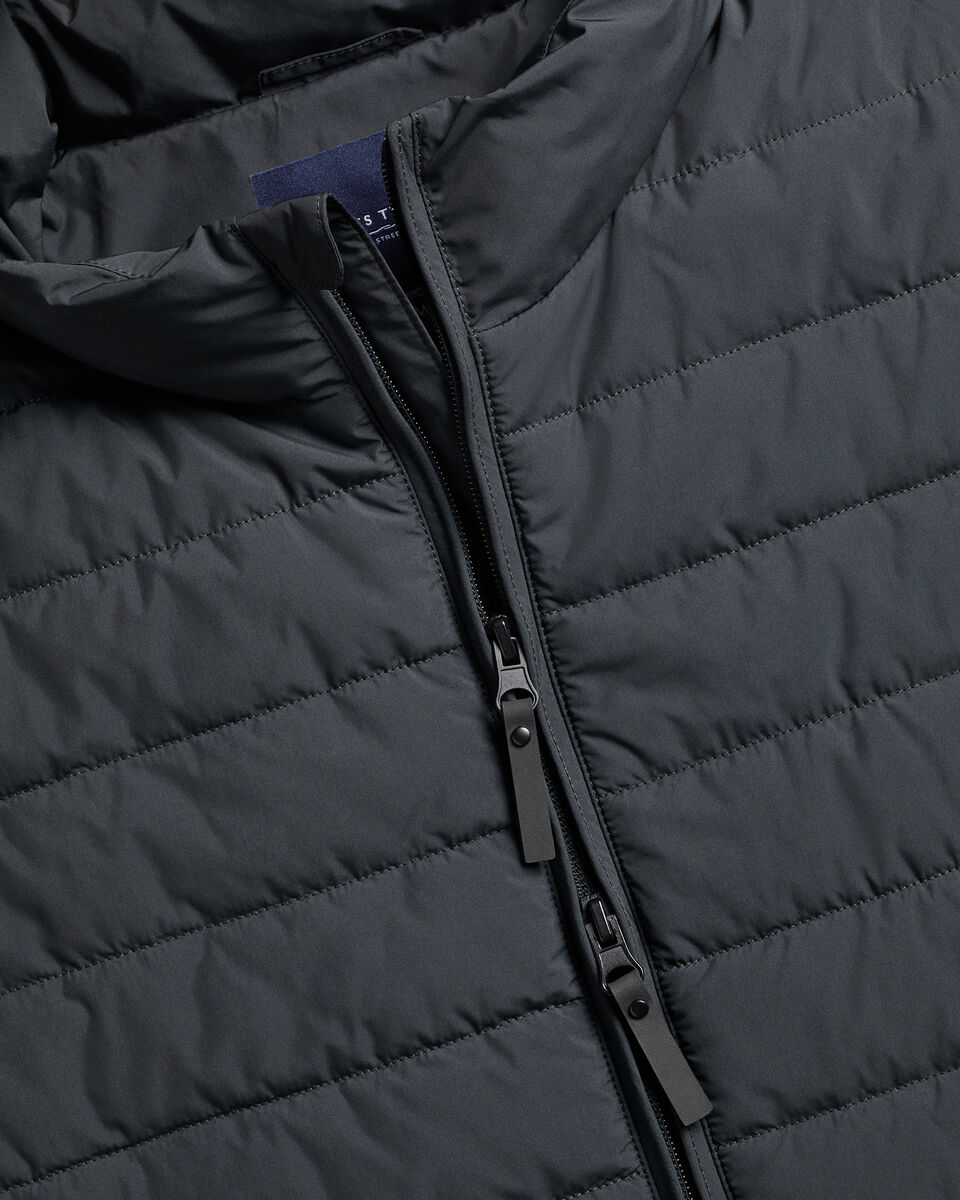 Lightweight Quilted Gilet - Black