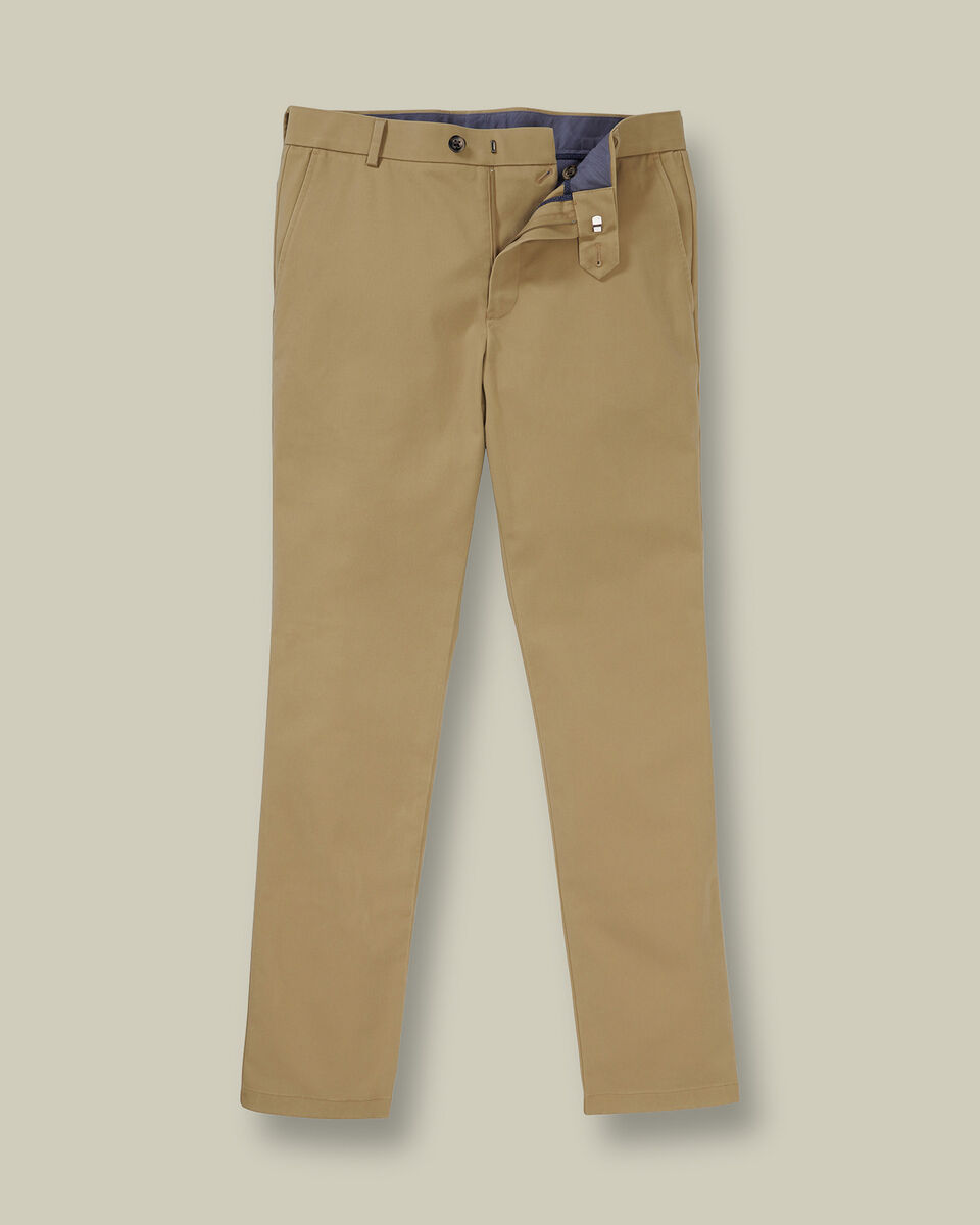 Ultieme Niet Strijken Chino's - Beige