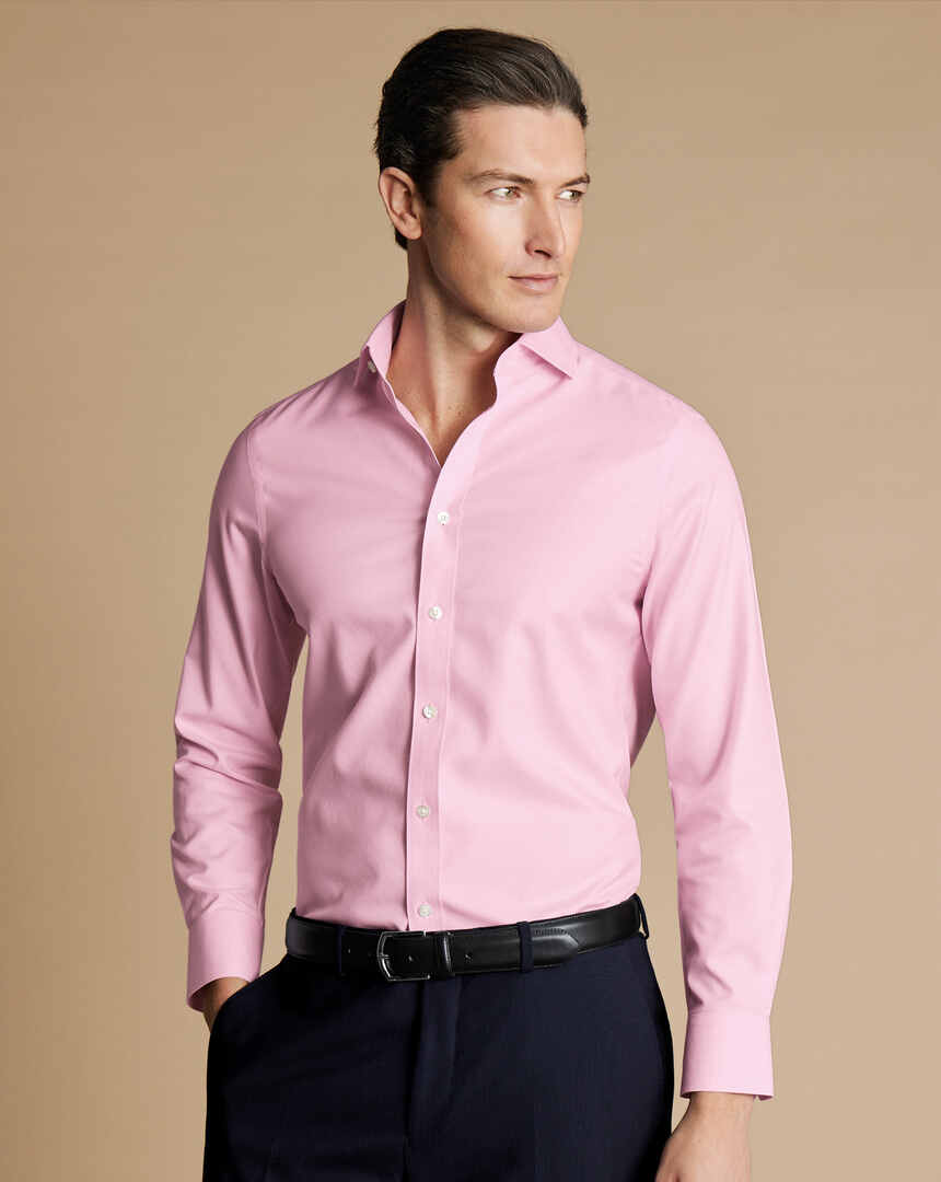 Men's Pink Shirts | Charles Tyrwhitt UK