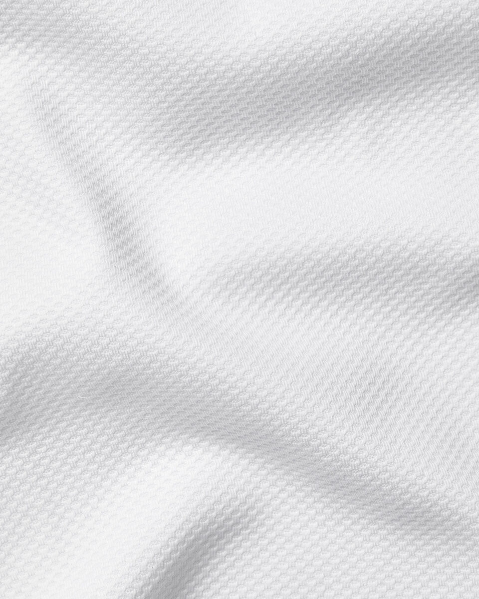 Bib Front Tuxedo Shirt - White