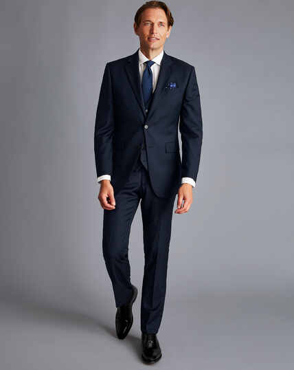 Men's Blue Classic Fit Business suits | Charles Tyrwhitt