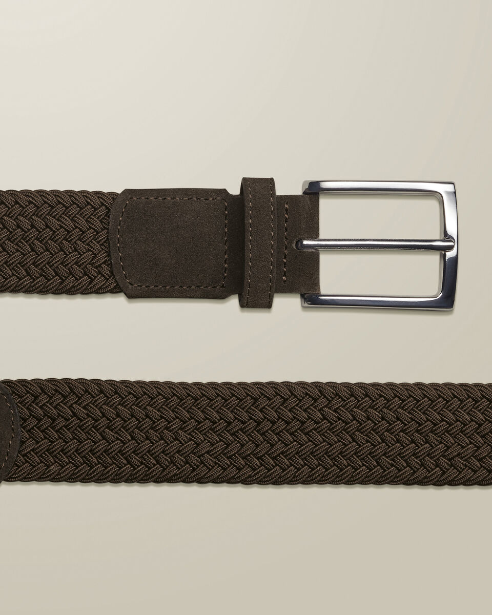 The Stretch Belt in Brown main image 0