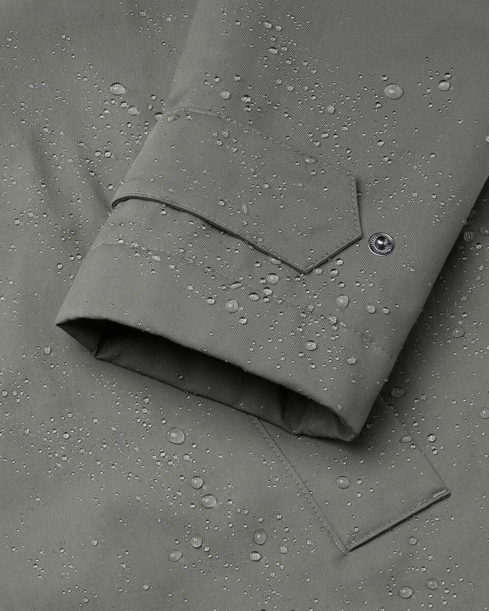 3 in 1 Raincoat With Detachable Gilet - Sage Green