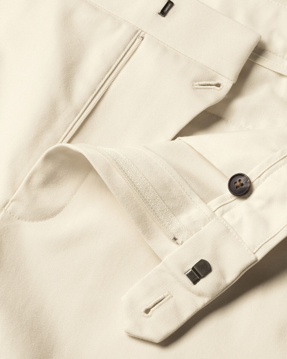 Chino Ultimate sans repassage - ivoire