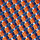 open page with product: Stain Resistant Silk Tie - Orange & Ocean Blue