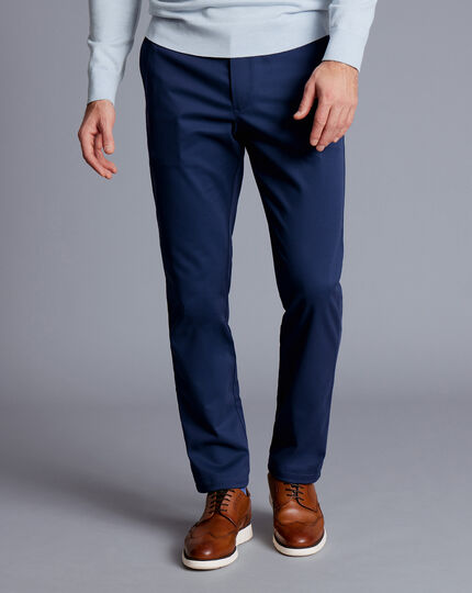 Ultimate Non-Iron Chinos - Colbalt Blue