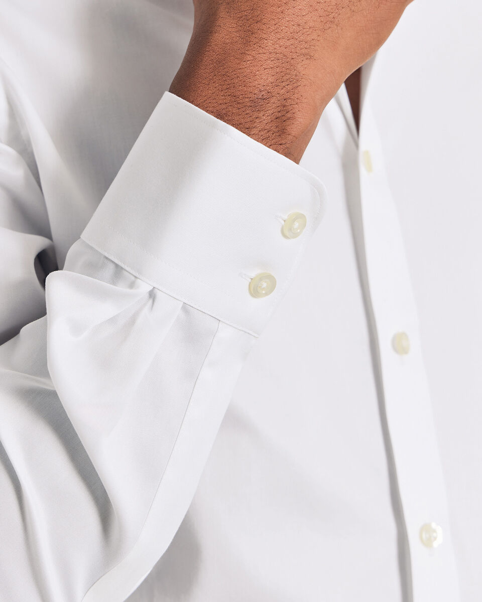 Luxury Twill Shirt - White&nbsp;