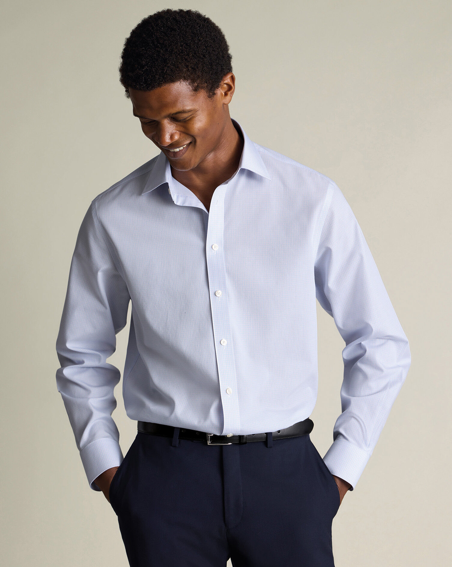 ＜6(ROKU)＞COTTON PIPING SHIRT/シャツ　38 6（ロク）の「＜6(ROKU)＞COTTON PIPING SHIRT/シャツ（シャツ