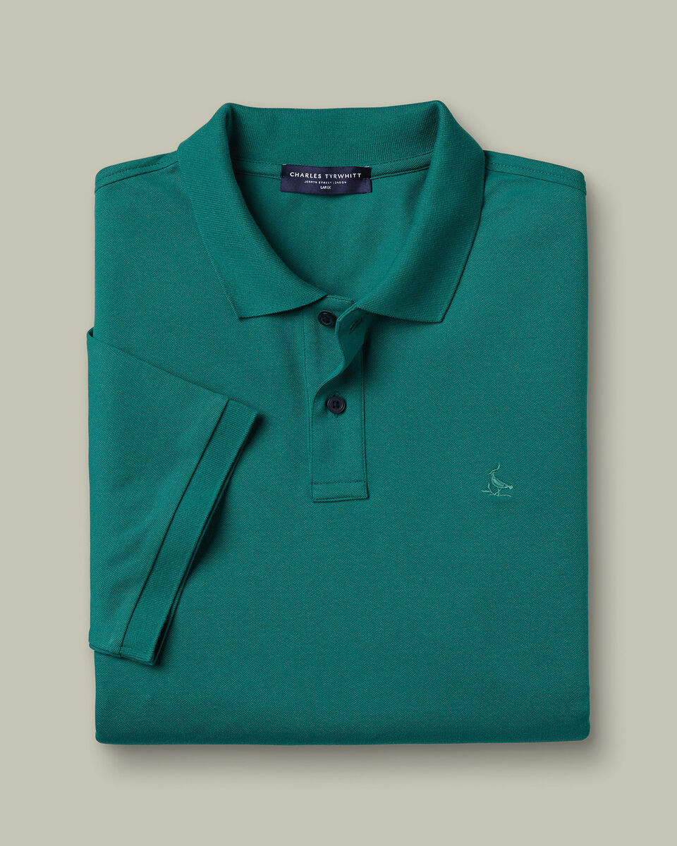 Pique Polo - Green