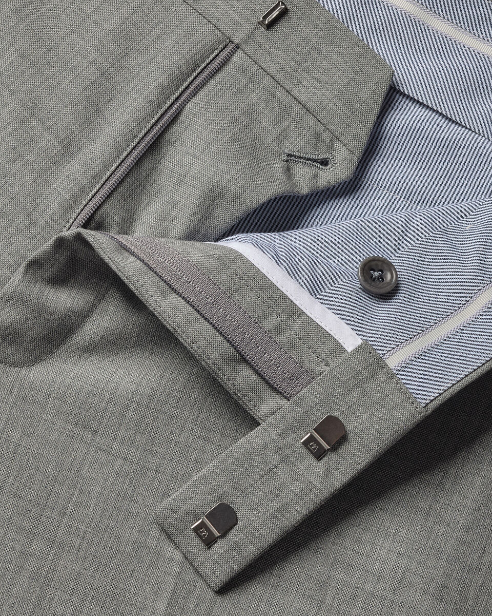 Ultimate Performance Sharkskin Suit Trousers &ndash; Grey
