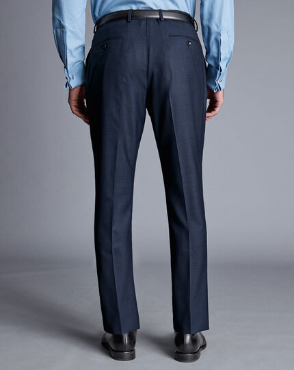 Ultimate Performance End On End Suit Trousers - Ink Blue