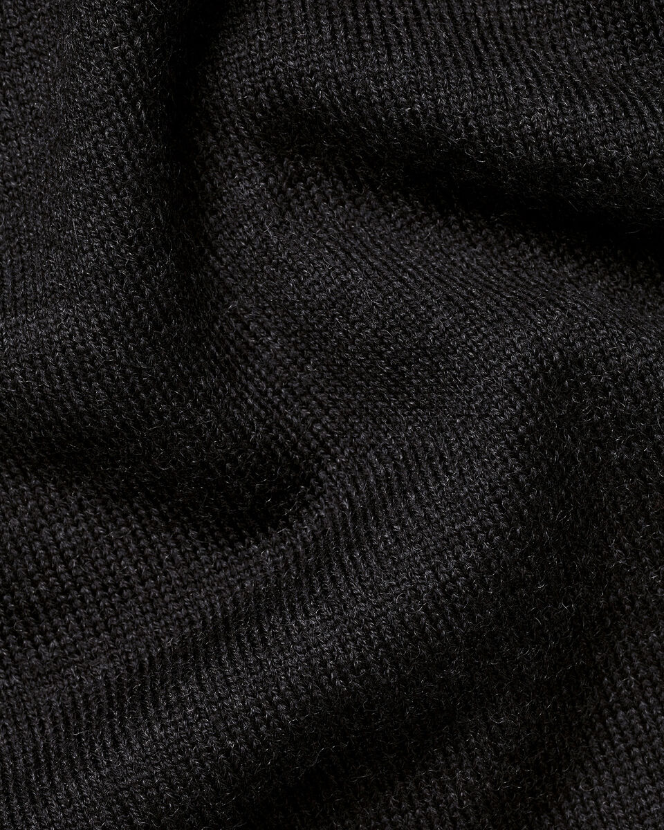 5110117 Anthracite V-Neck Jumper