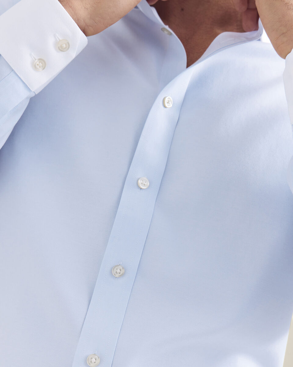 Non-Iron Twill Winchester Shirt - Light Blue
