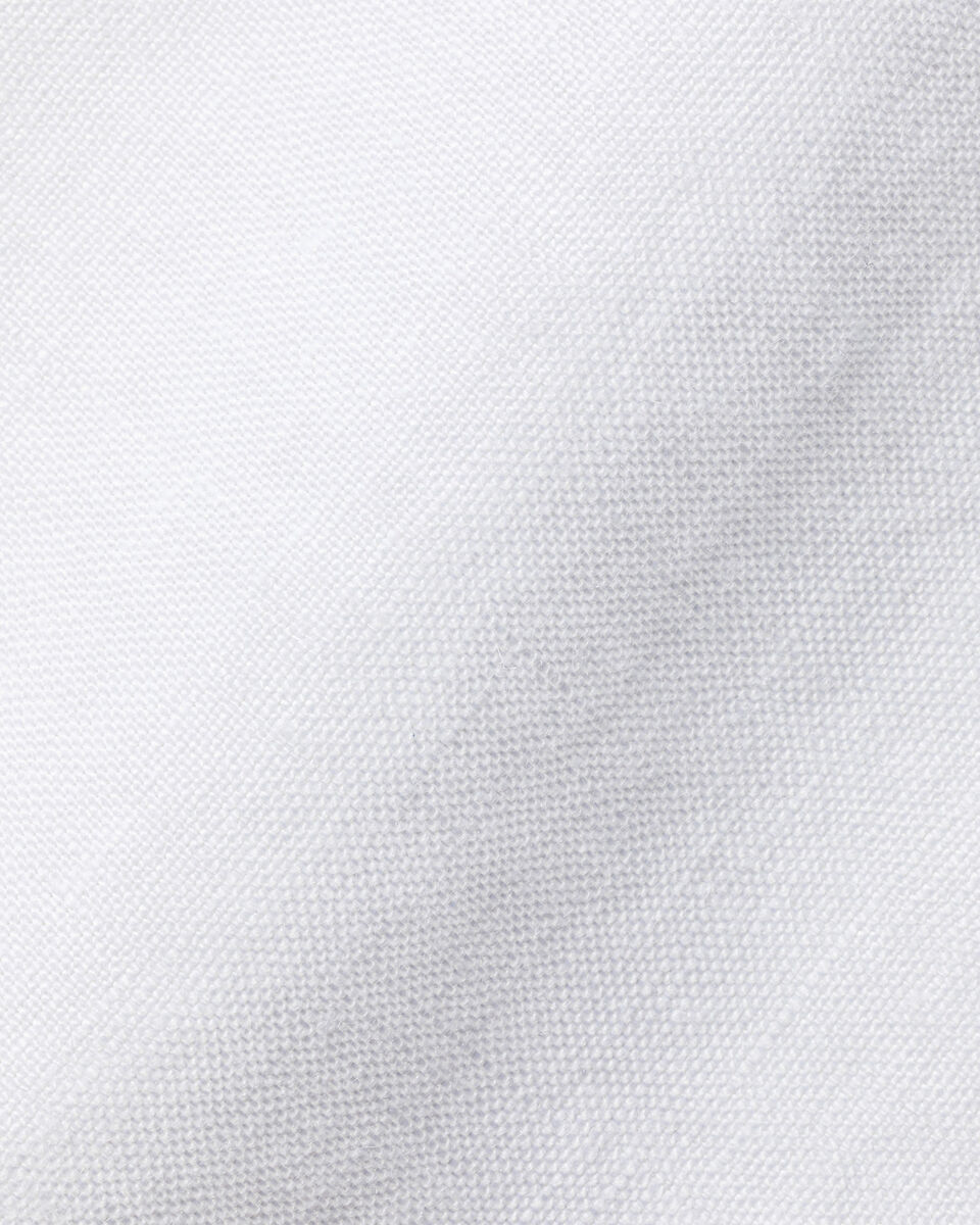 England Rugby Pure Linen Shirt - White | Charles Tyrwhitt
