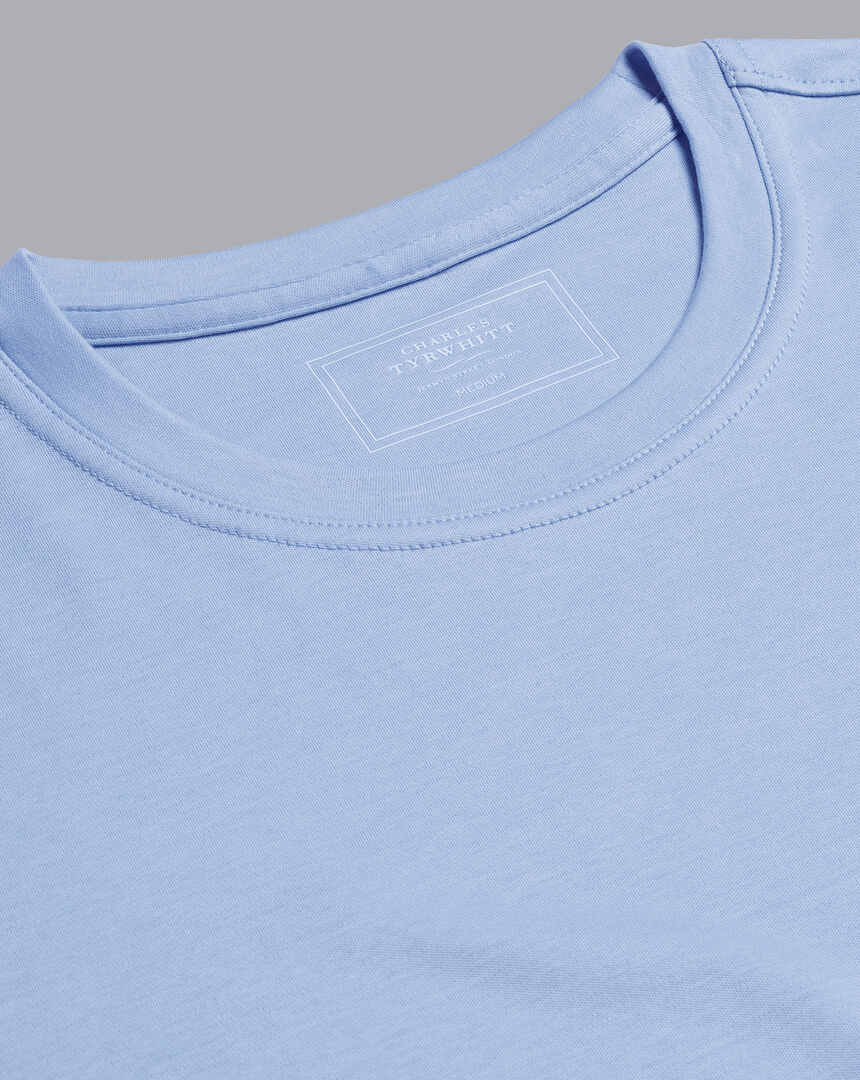 Tyrwhitt T-Shirt aus Baumwolle - Himmelblau