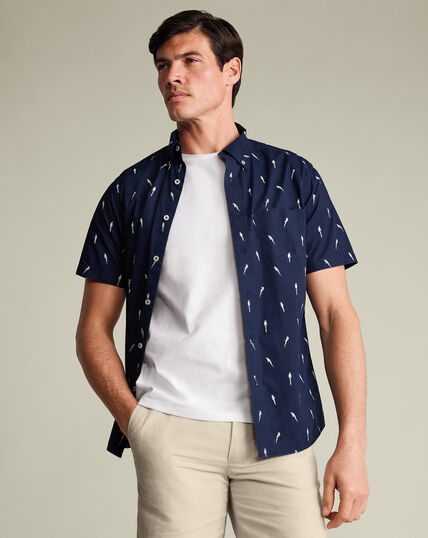 Slim Fit Button-Down Short Sleeve shirts | Charles Tyrwhitt US