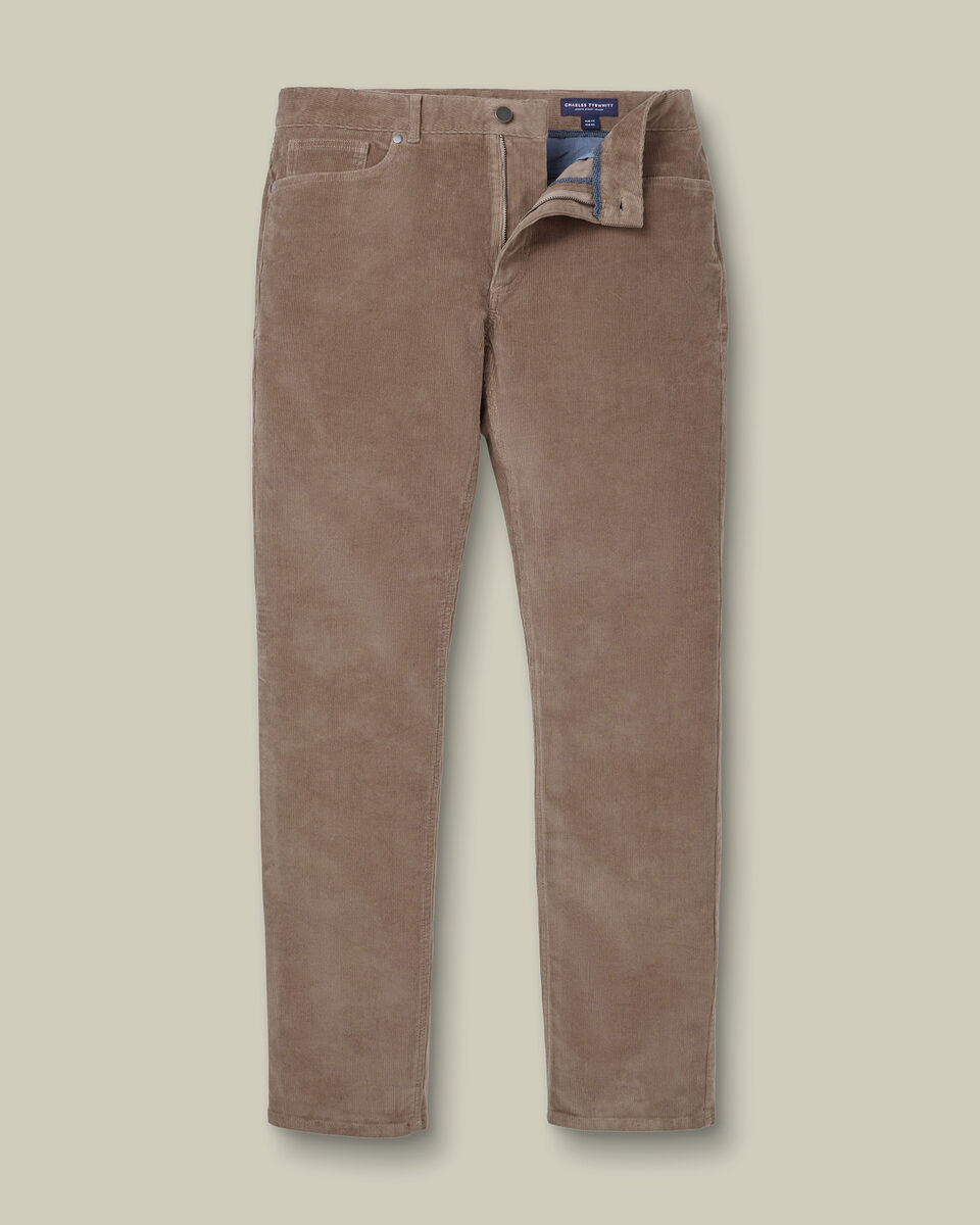 Corduroy 5 Pocket Pants - Mocha