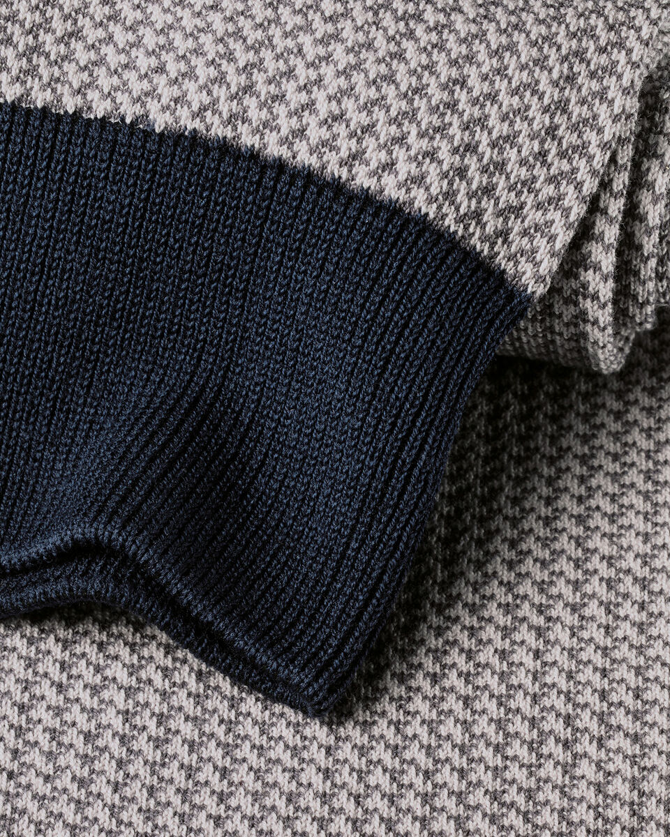 Puppytooth Socks - Silver Grey