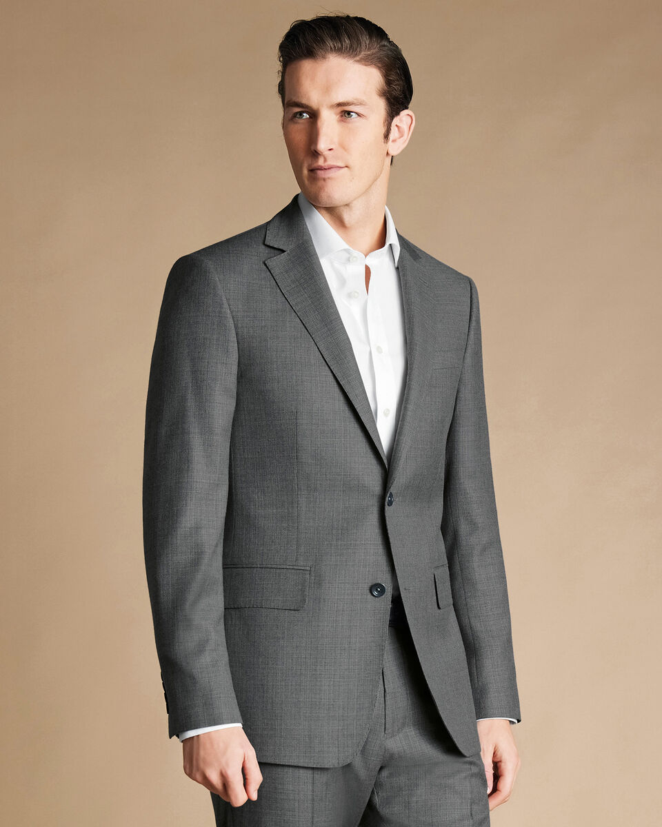 Italian Luxury Suit Jacket  - Grey