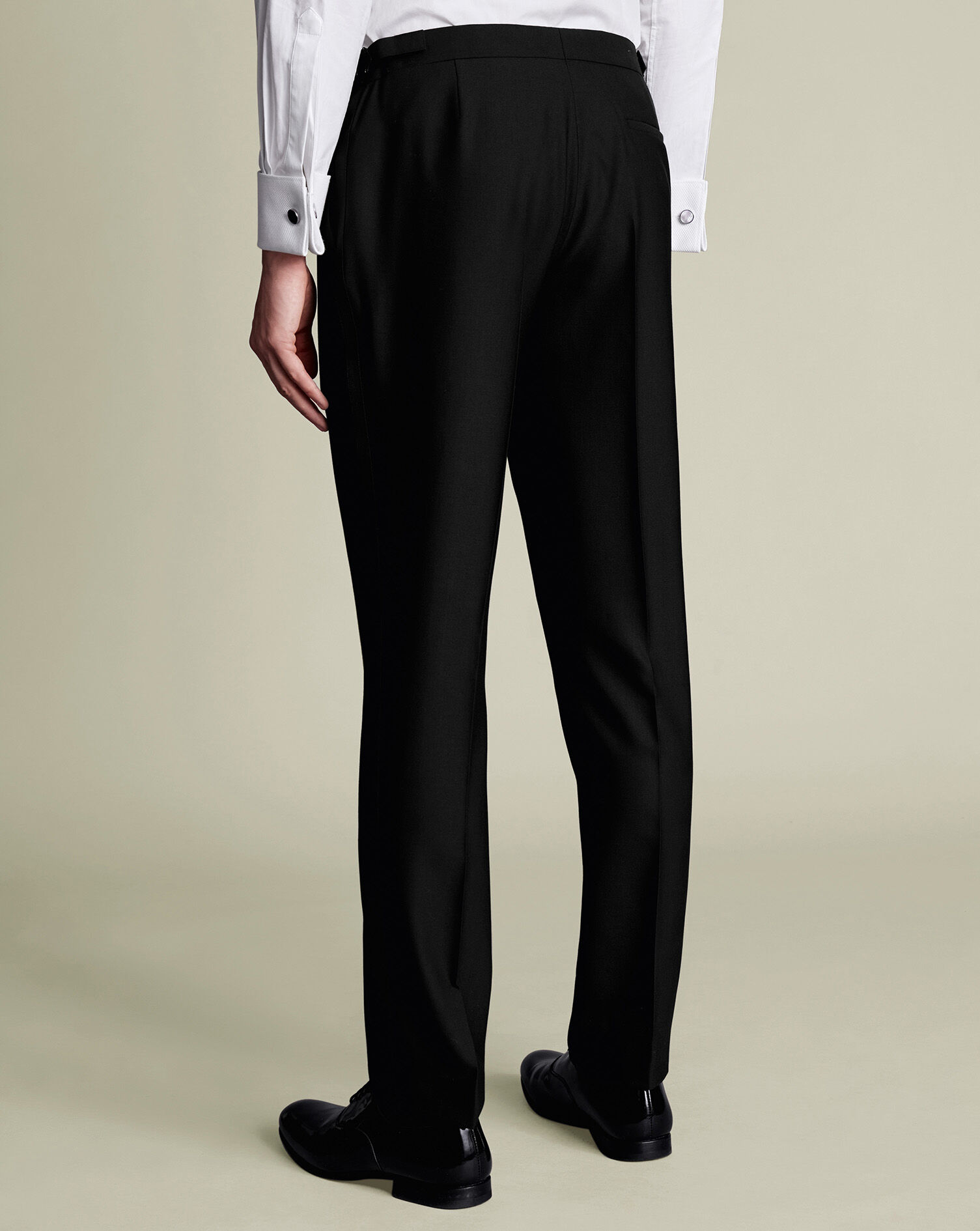 Tuxedo Pants - Black | Charles Tyrwhitt US