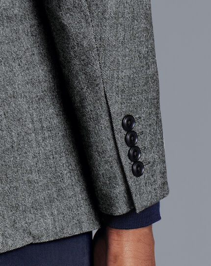 Texture Wool Jacket - Grey