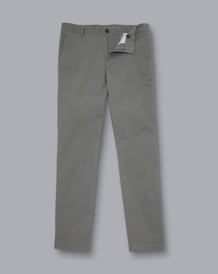 Lightweight Trousers - Grey | Charles Tyrwhitt