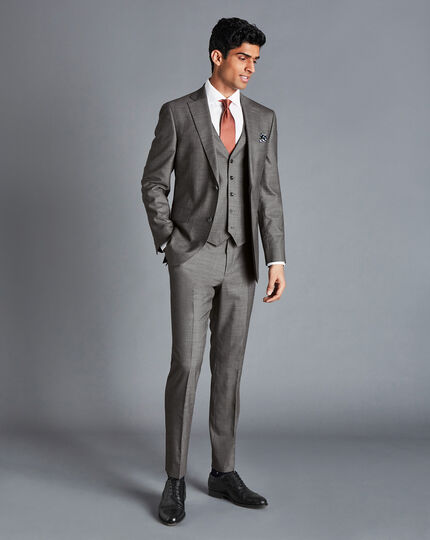 Sharkskin Suit - Gray