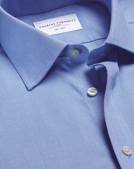 Classic Blue Plain Oxford (OCBD) shirts | Charles Tyrwhitt US