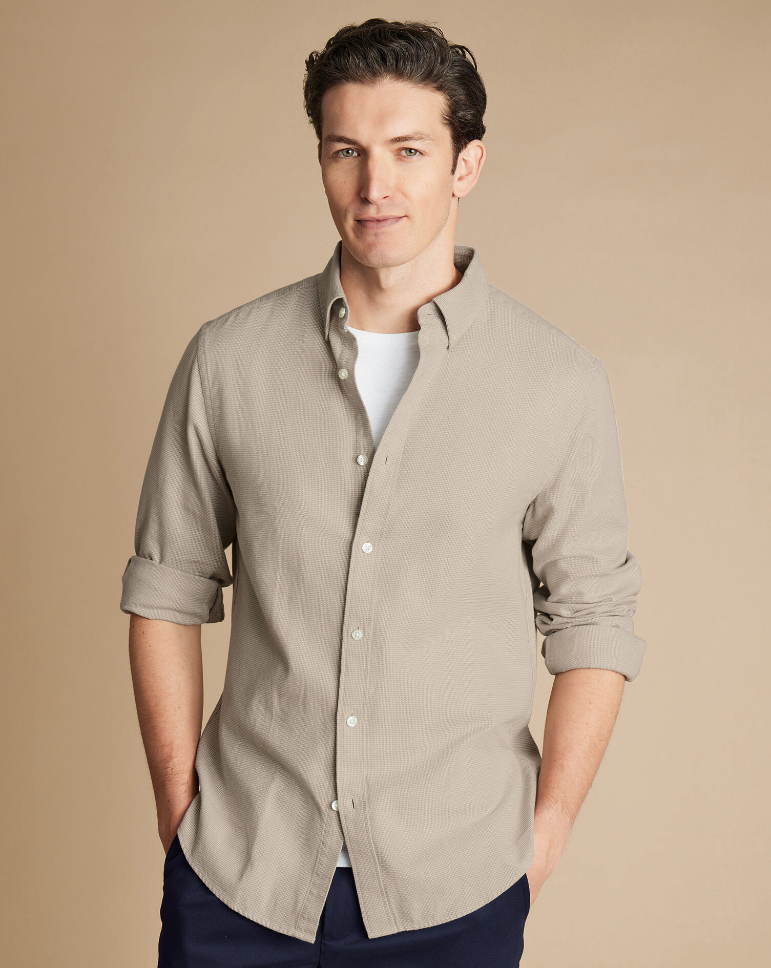 weave men's shirt